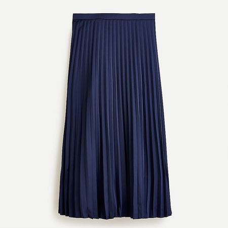 Pleated Midi Skirt