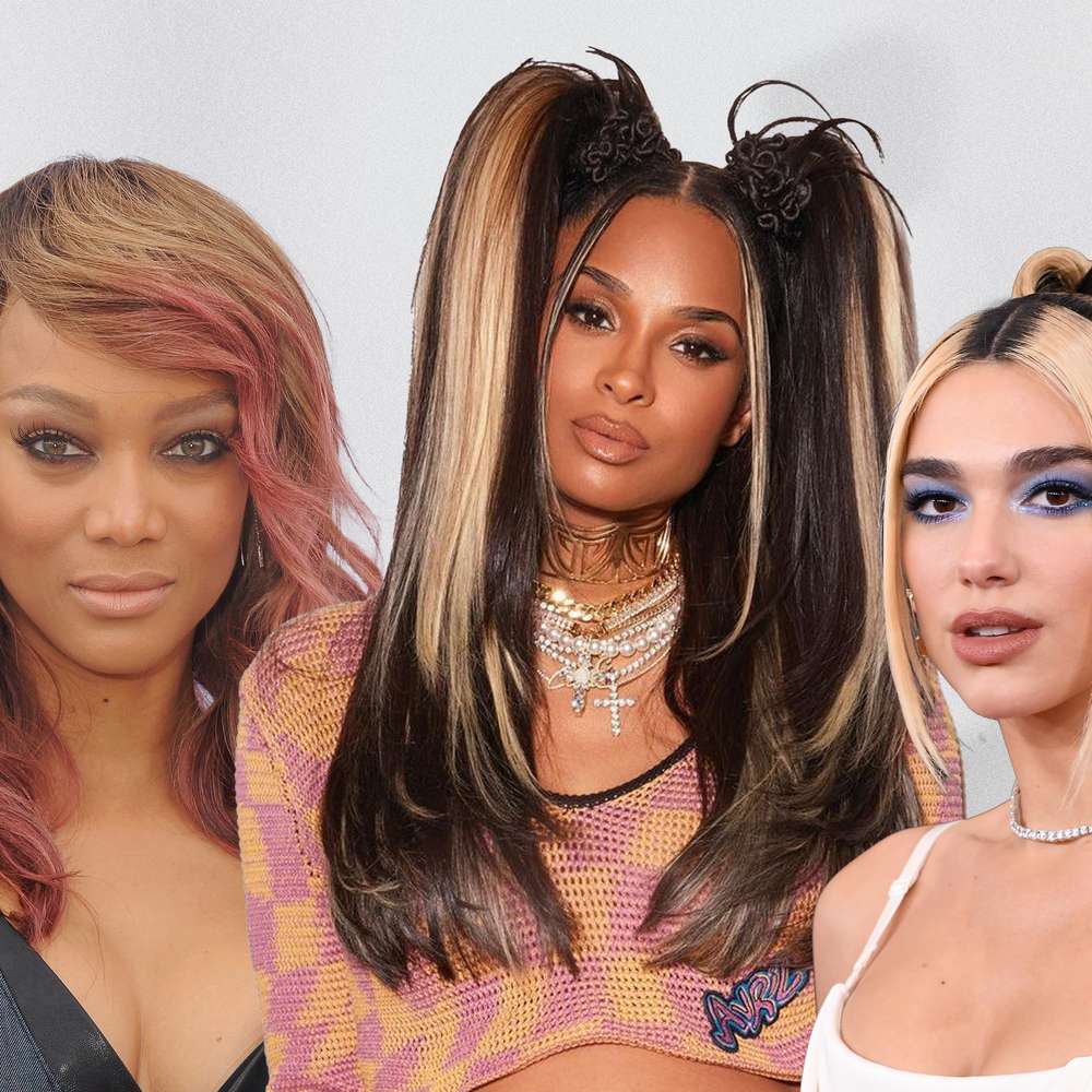Collage of Ciara, Tyra Banks, and Dua Lipa