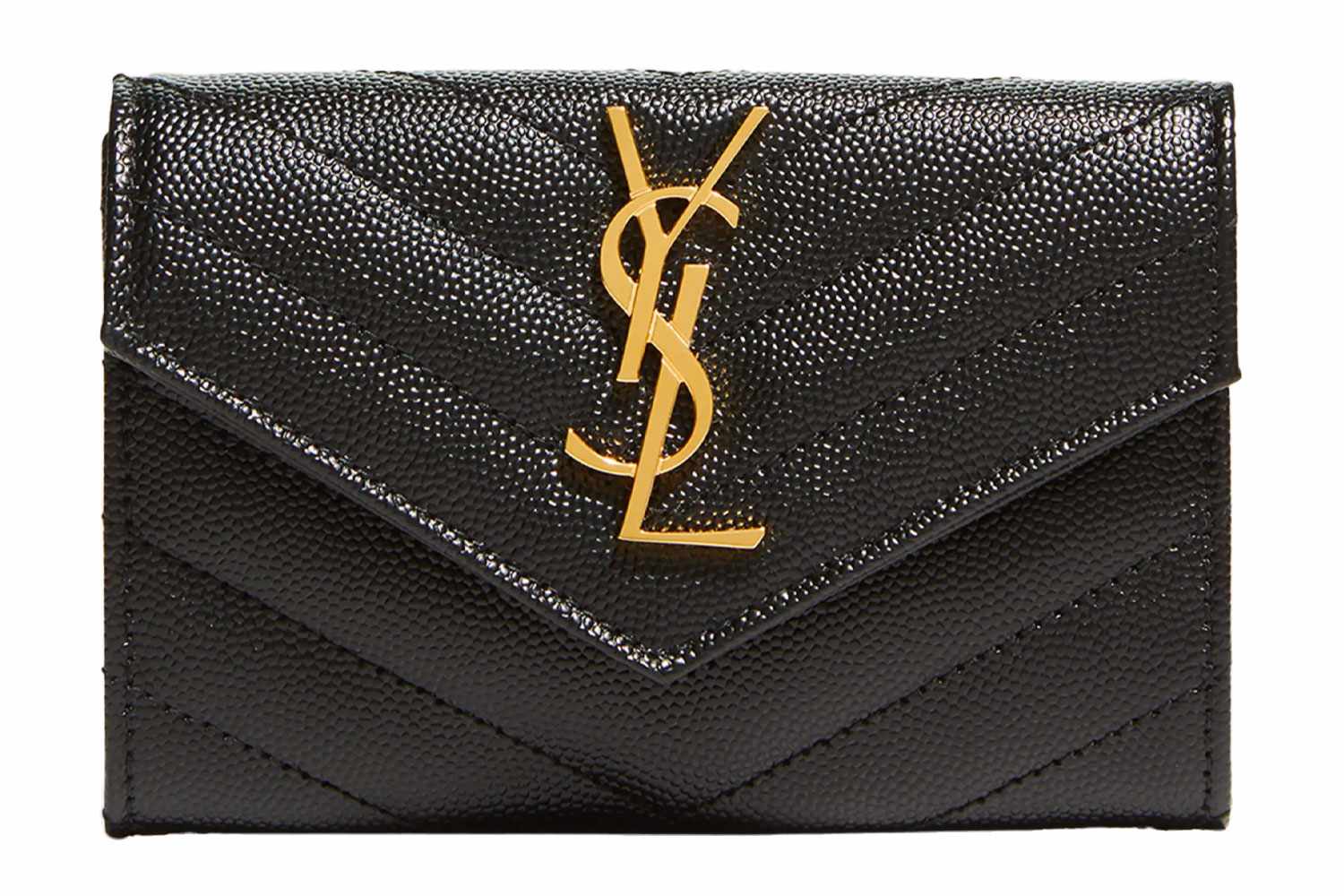 YSL Small Grain de Poudre Envelope Wallet
